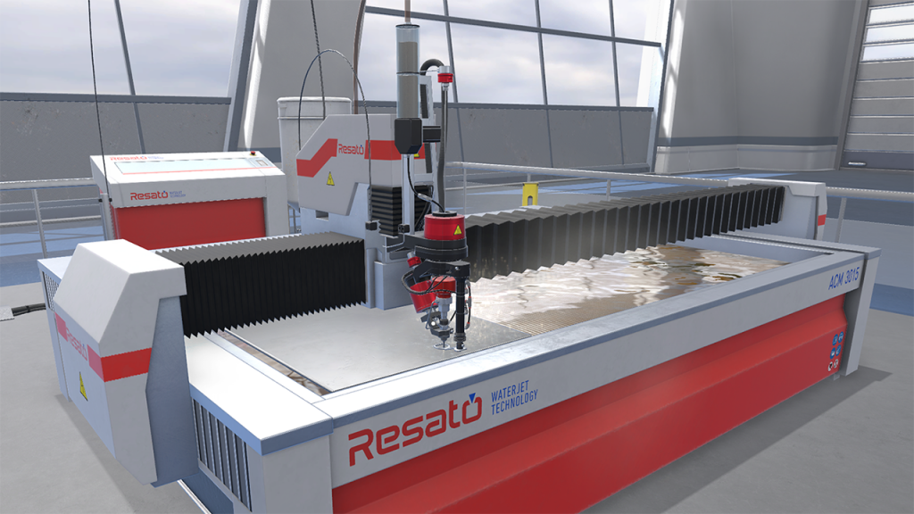 Resato Waterjet Virtual Training
